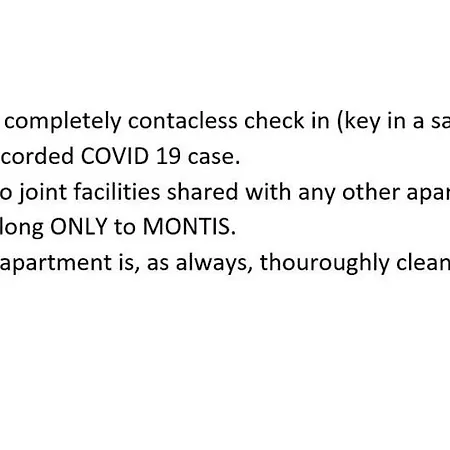 Apartamento Montis *